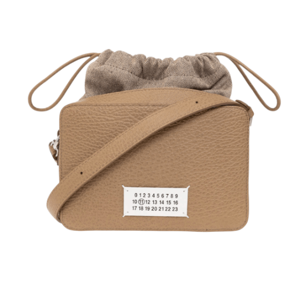 Maison Margiela Logo Crossbody Bag Chamois