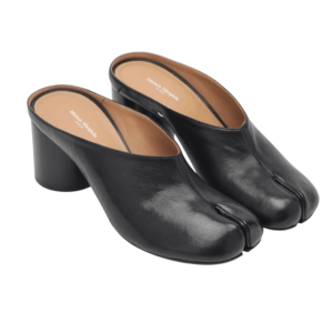 (W) Maison Margiela Tabi Decollete Mule Black