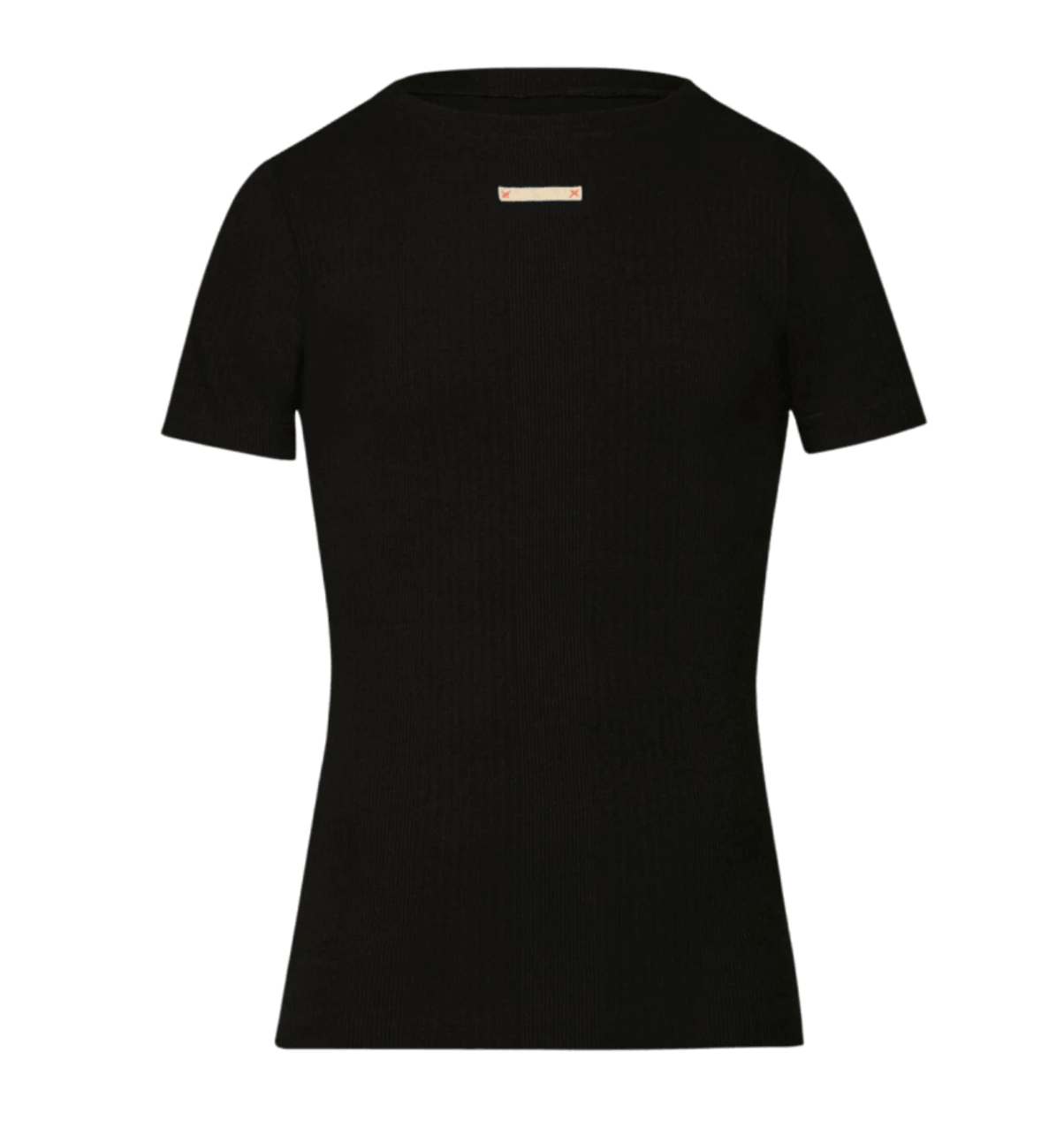 Maison Margiela Fancy Rib T-Shirt Black