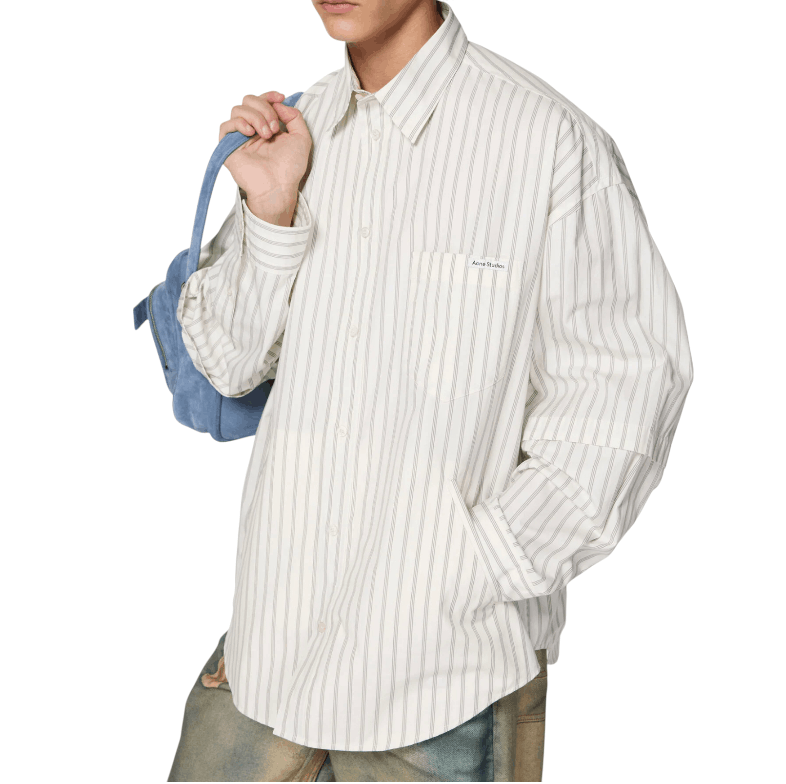 Double sleeve button-up