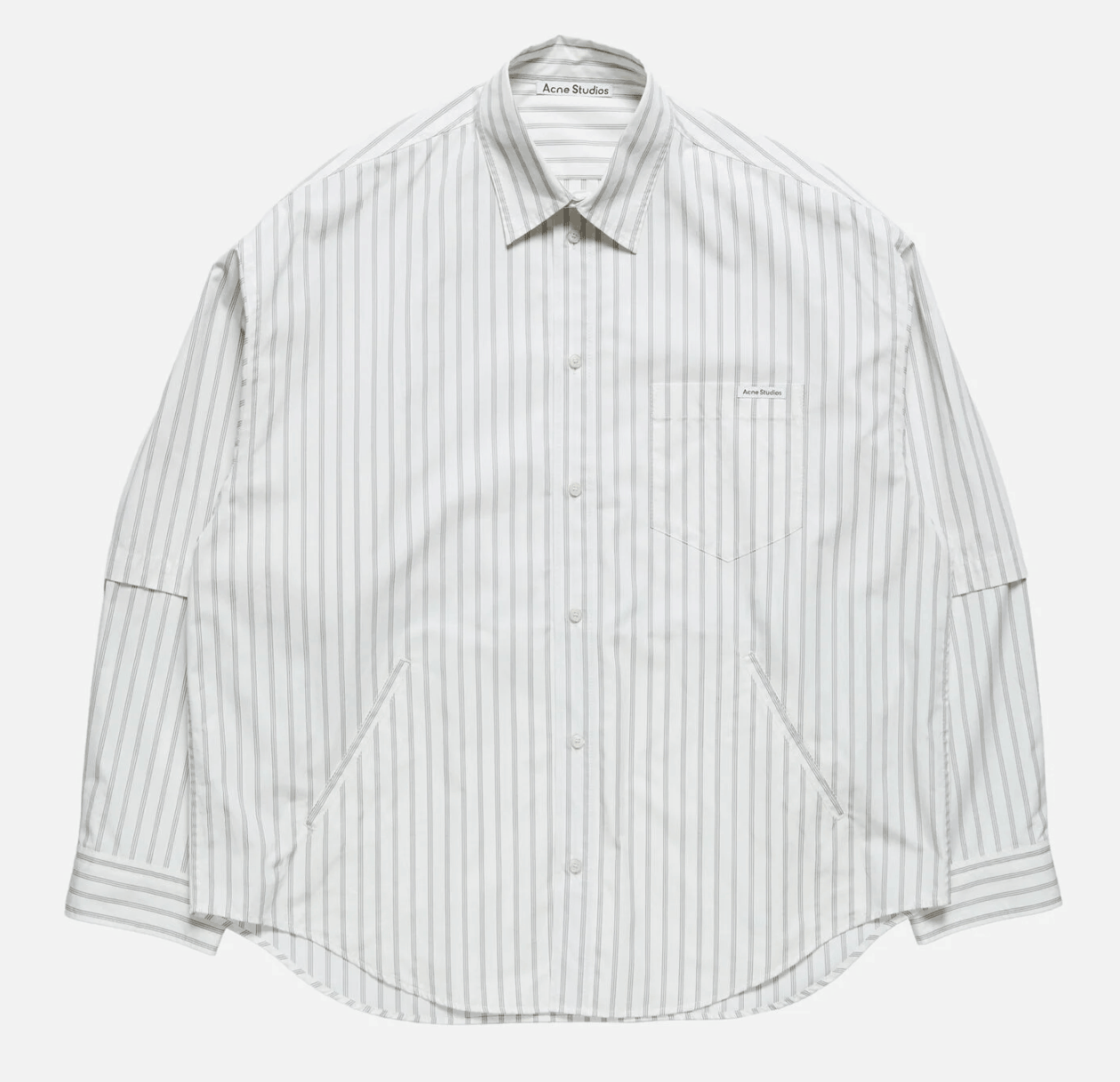 Double sleeve button-up