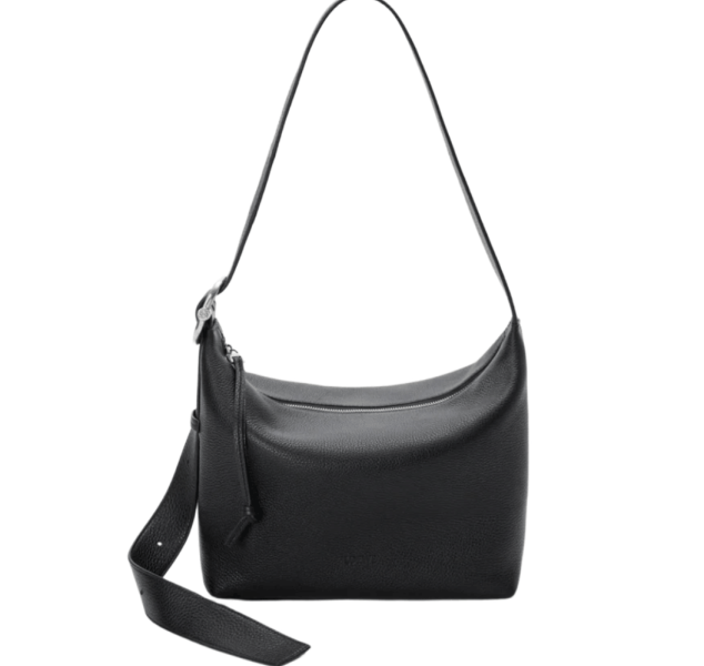 Loop Hobo in Flexible Grain Calfskin 