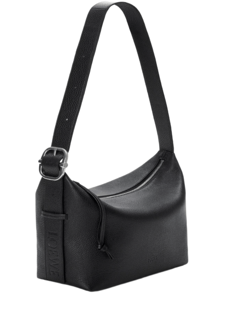 Loop Hobo in Flexible Grain Calfskin 