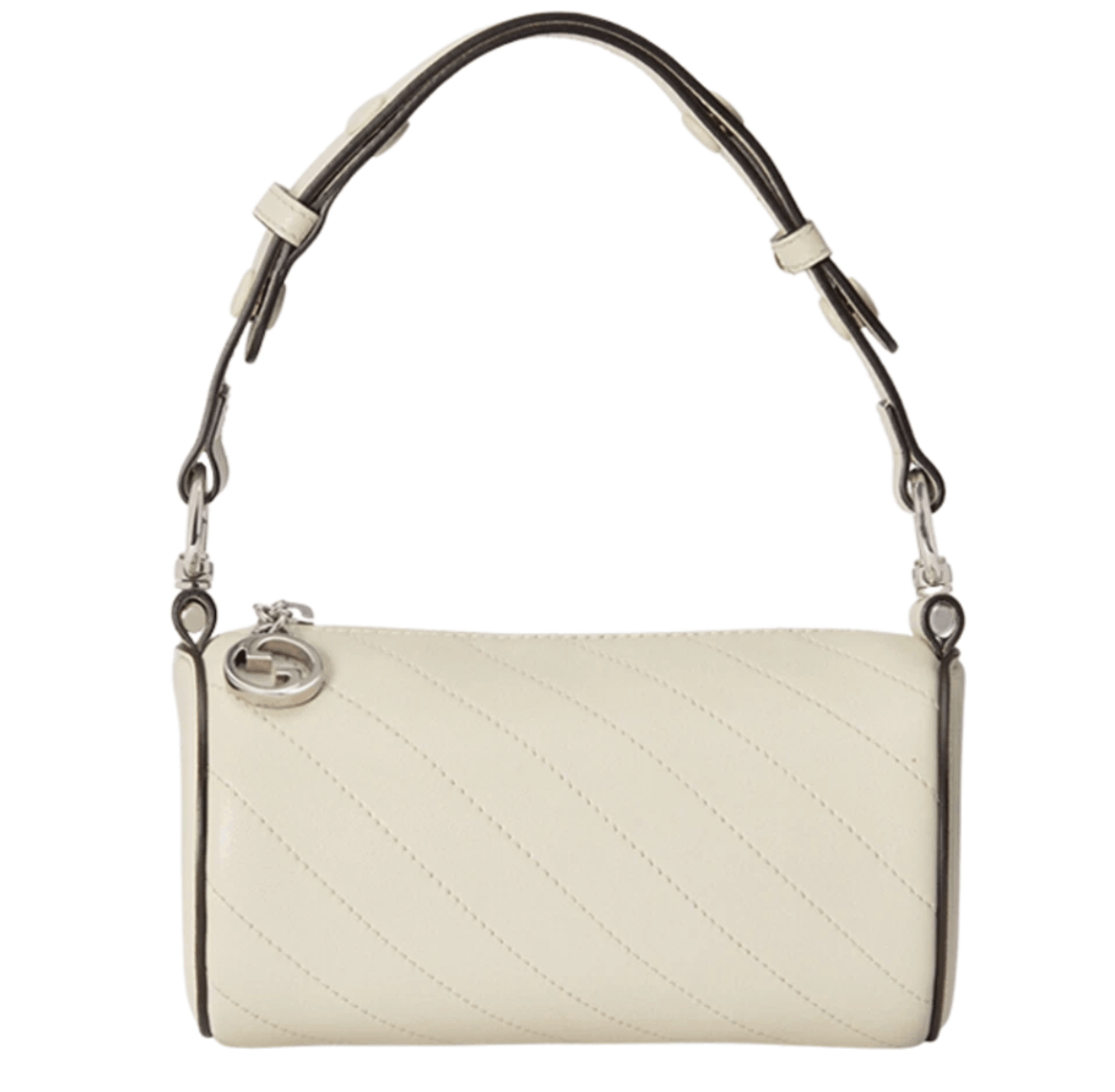 Gucci Blondie Mini Shoulder Bag White Leather