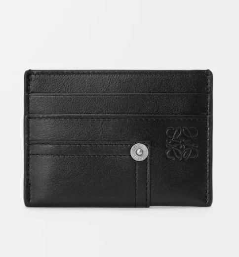  Fanta Plain Cardholder in Shiny Calfskin 