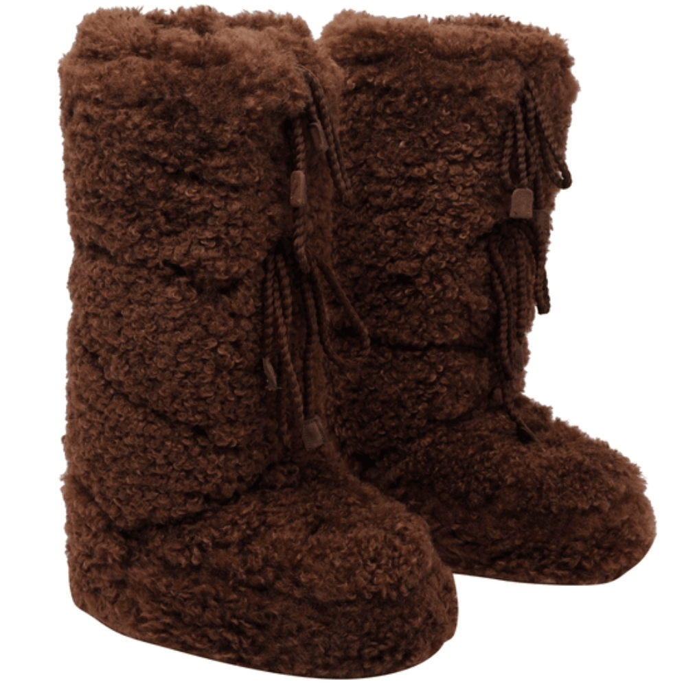 Moon Boot Brown High Snow Boots