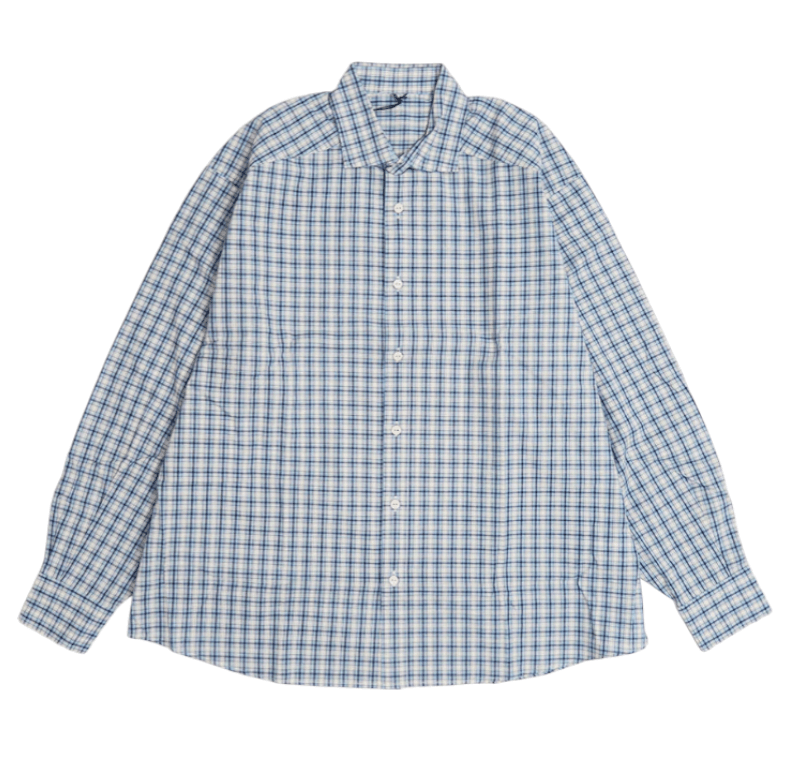  Claude Shirt in Blue Check