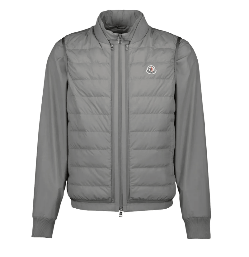 Moncler Removable Vest Coat Grey 