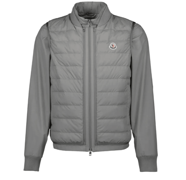 Moncler Removable Vest Coat Grey 