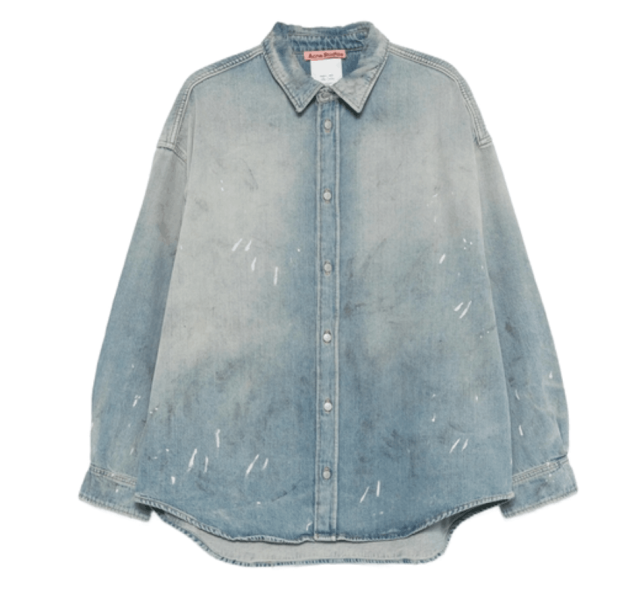 Acne Studios Denim Shirt Light Blue