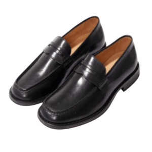 LIGHT LOAFER True Dyed Black Leather 