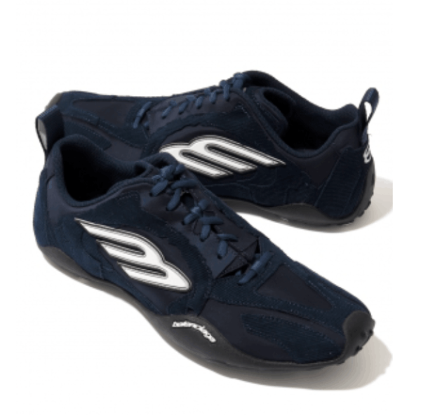 Navy blue 'Monday Ultra' sports shoes Balenciaga