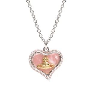 (W) Vivienne Westwood Petra Pendant Gold White 63020103 02P659