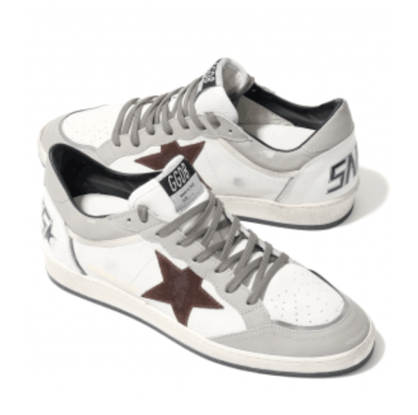 Golden Goose Ballstar lace-up Sneakers White