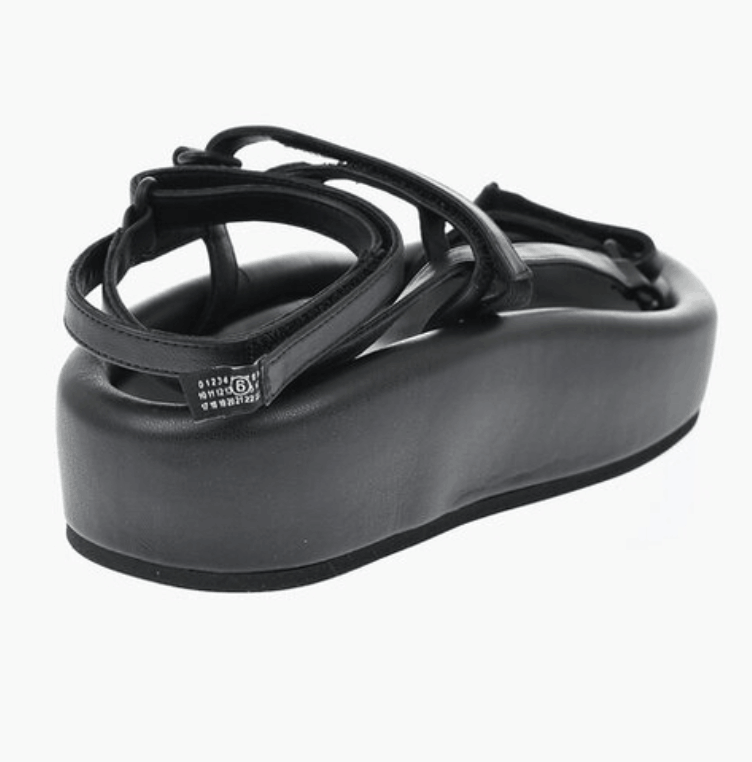 MM6 SS24 SANDAL / BLACK