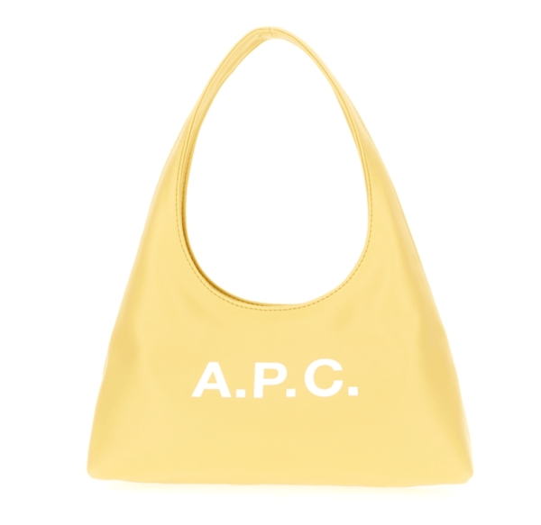 A.P.C. Baby Ninon Logo Printed Shoulder Bag