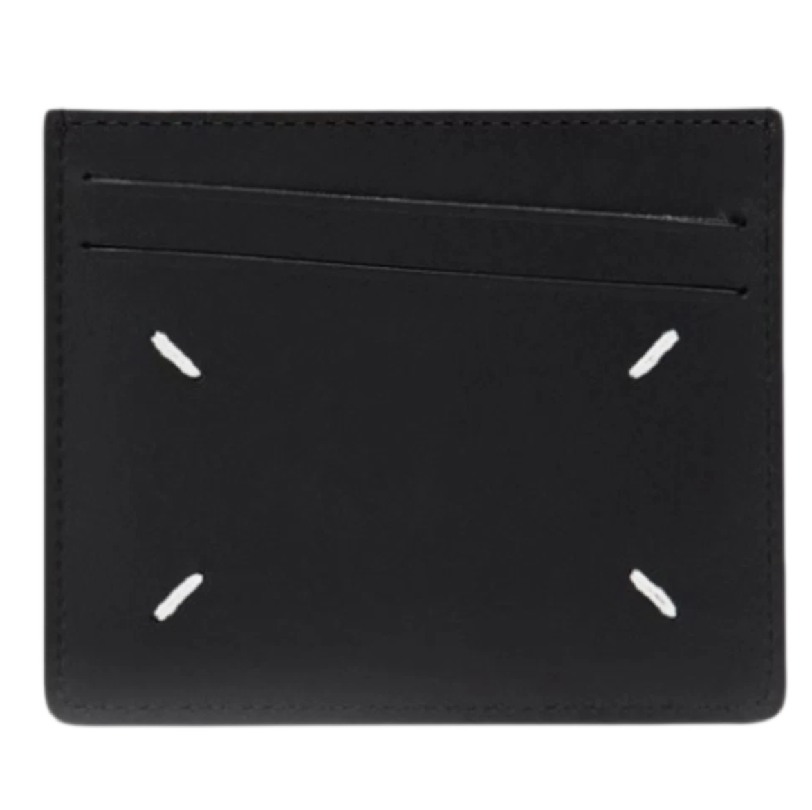 Maison Margiela Bovine Leather Card Holder Black