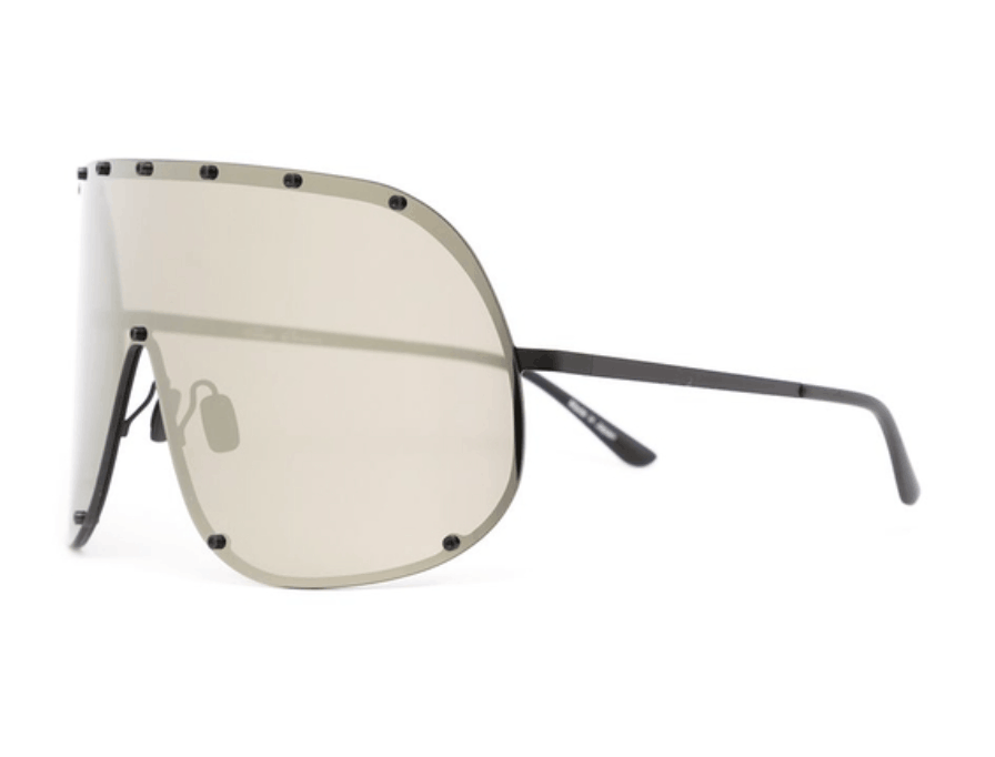 Rick Owens Shield Sunglasses Black 