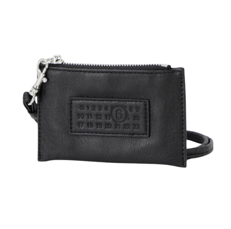 Numeric lanyard cardholder