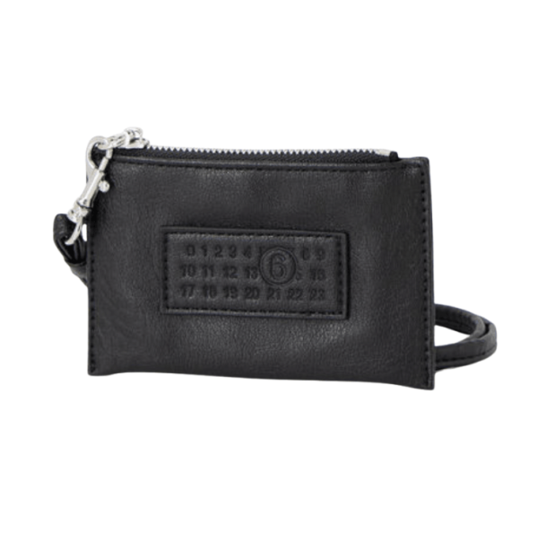 Numeric lanyard cardholder