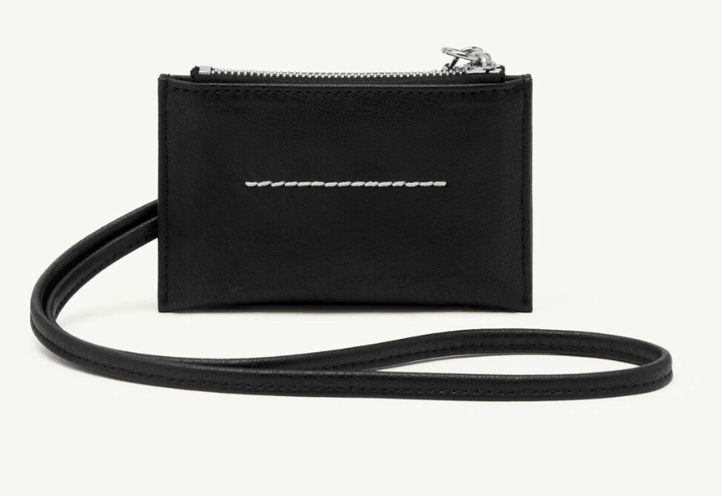 Numeric lanyard cardholder