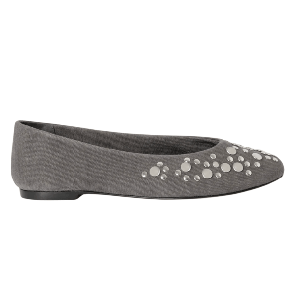 Bailarina Studs Canvas - GREY