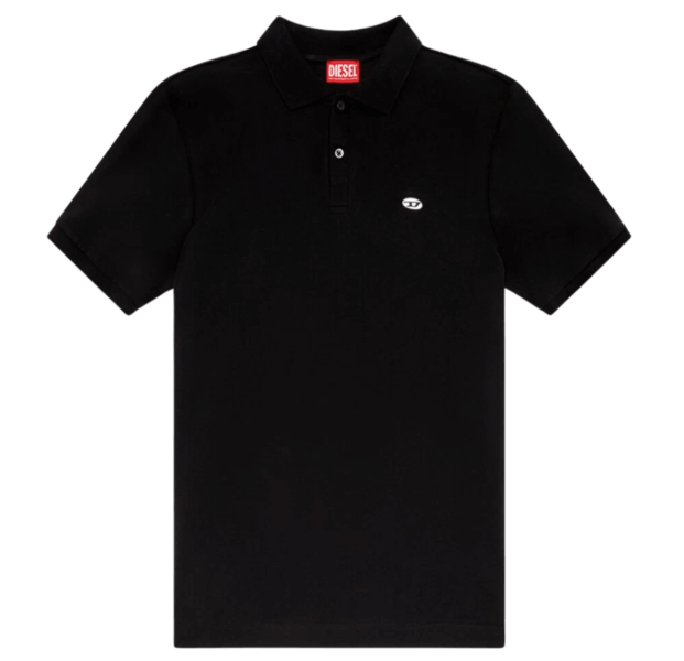 Diesel T-Rejust-Doval-PJ Polo Shirt Black