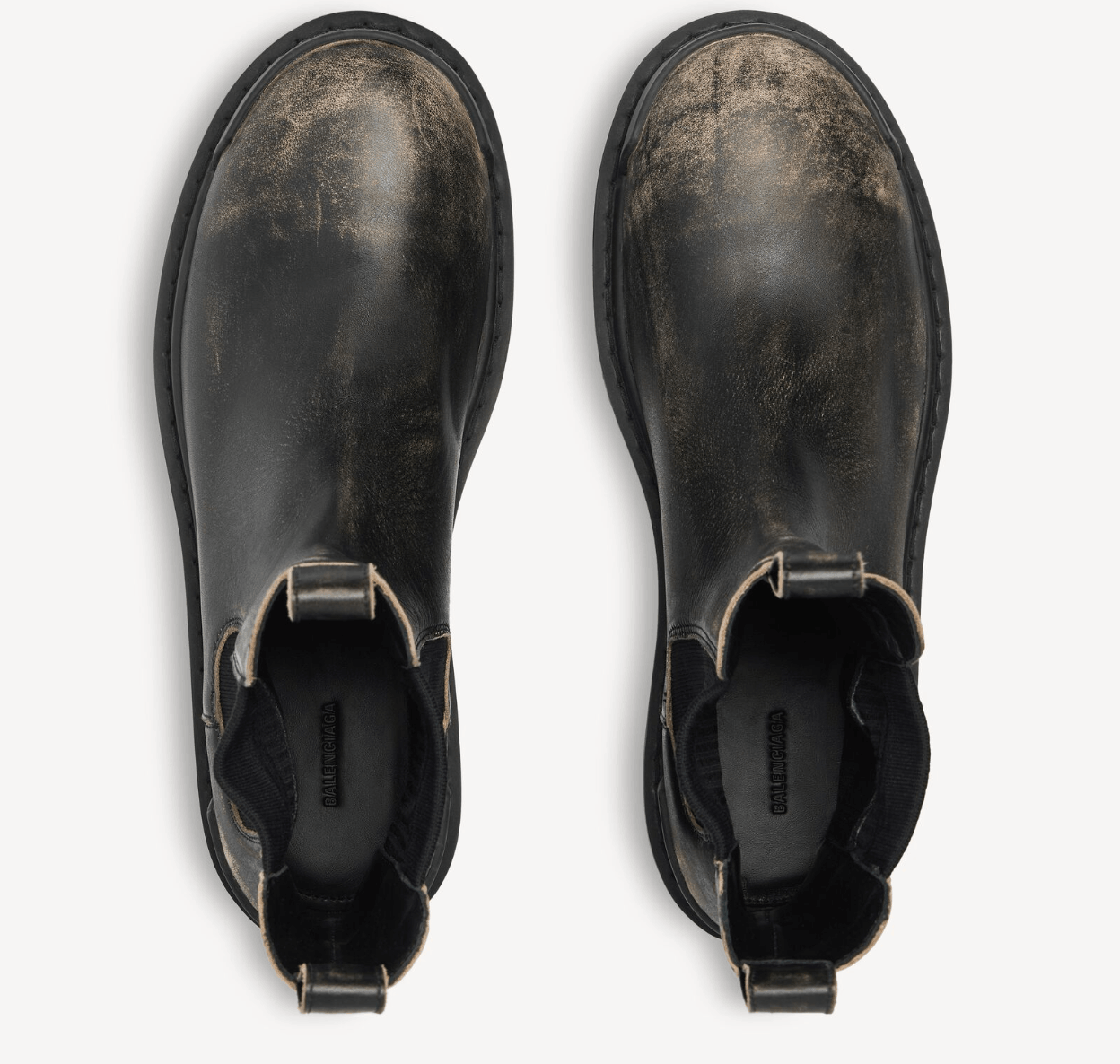 Strike Chelsea Boot in Black/beige