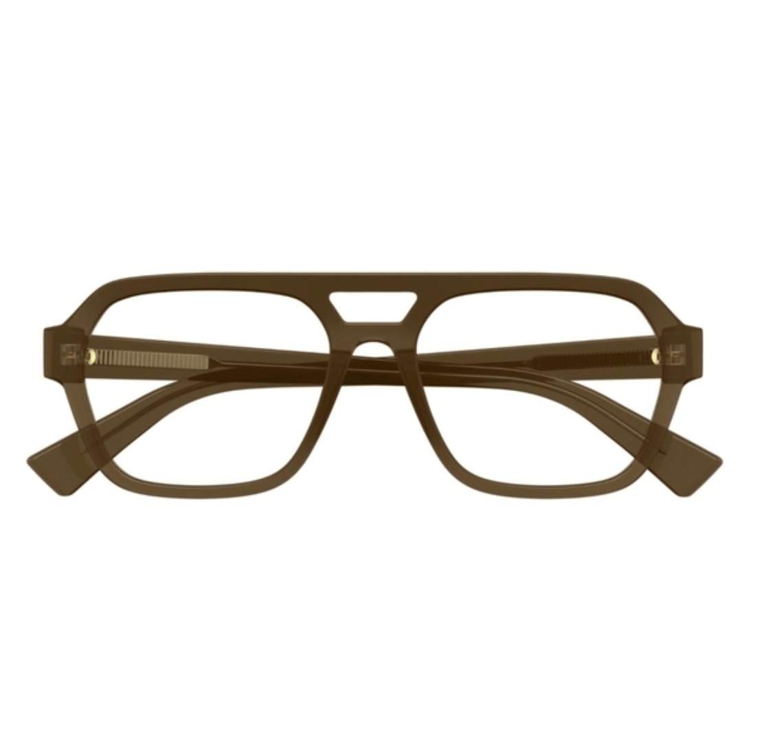 Logo Temple Double Bridge Glasses