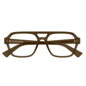 Logo Temple Double Bridge Glasses