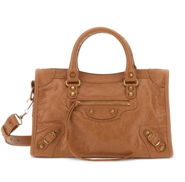 LE CITY SMALL LEATHER HANDBAG 