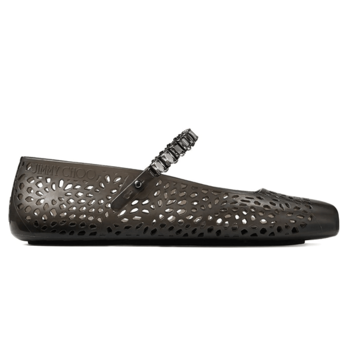 Jimmy Choo The Jelly Crystal Ballet Flats