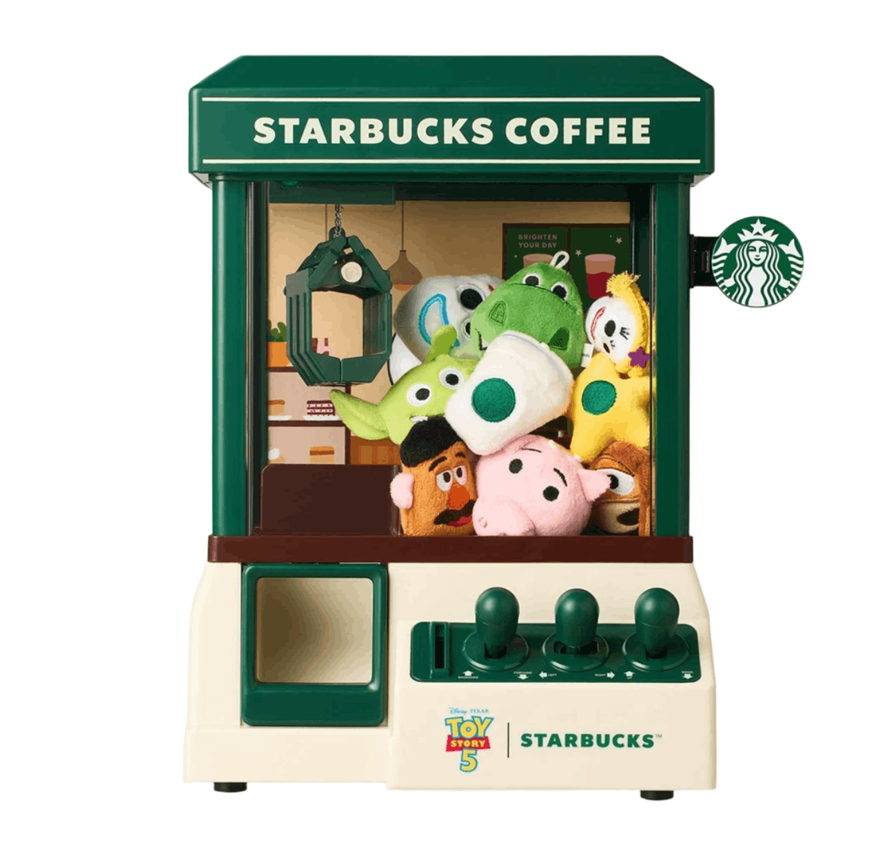 Starbucks x Toy Story 5 MD Claw Machine (Korean Ver.)