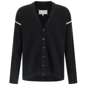 Elbow patch cardigan