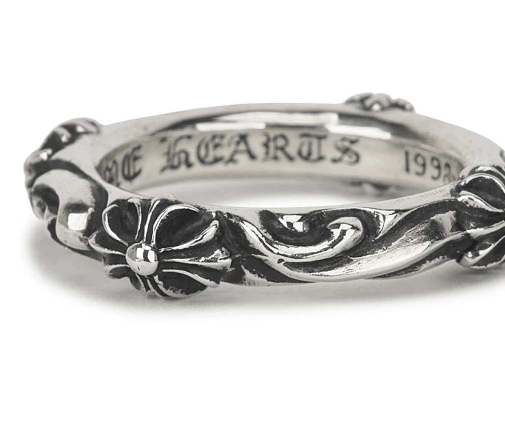 Chrome Hearts SBT Band Ring Silver