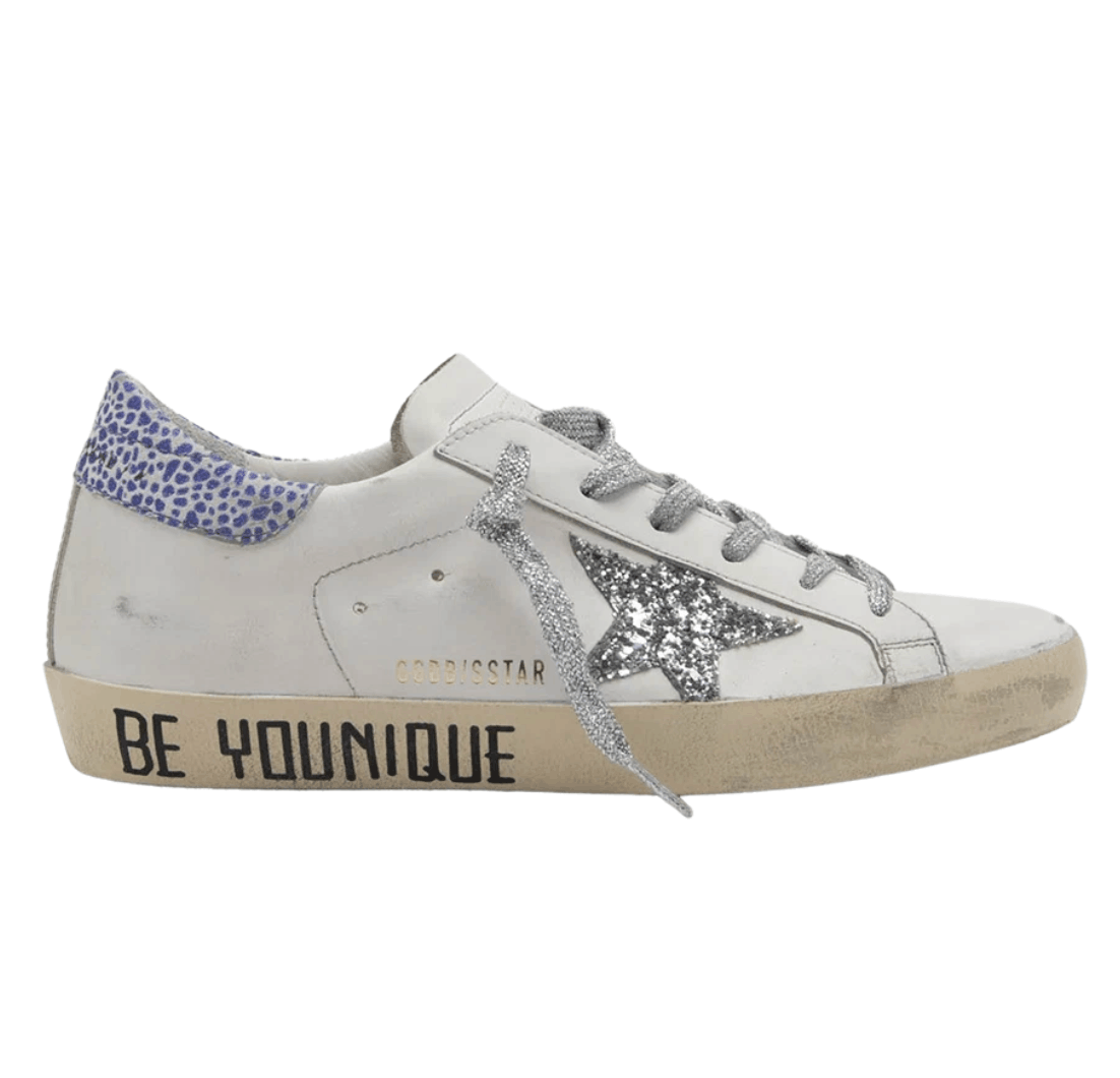 GOLDEN GOOSE WHITE ‘SUPER-STAR’ SNEAKERS