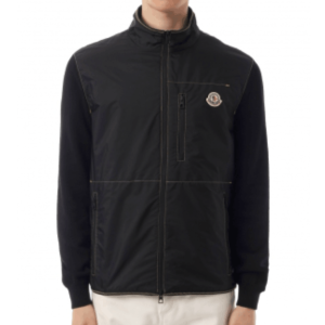 Moncler Zip mock-neck Jacket Black 