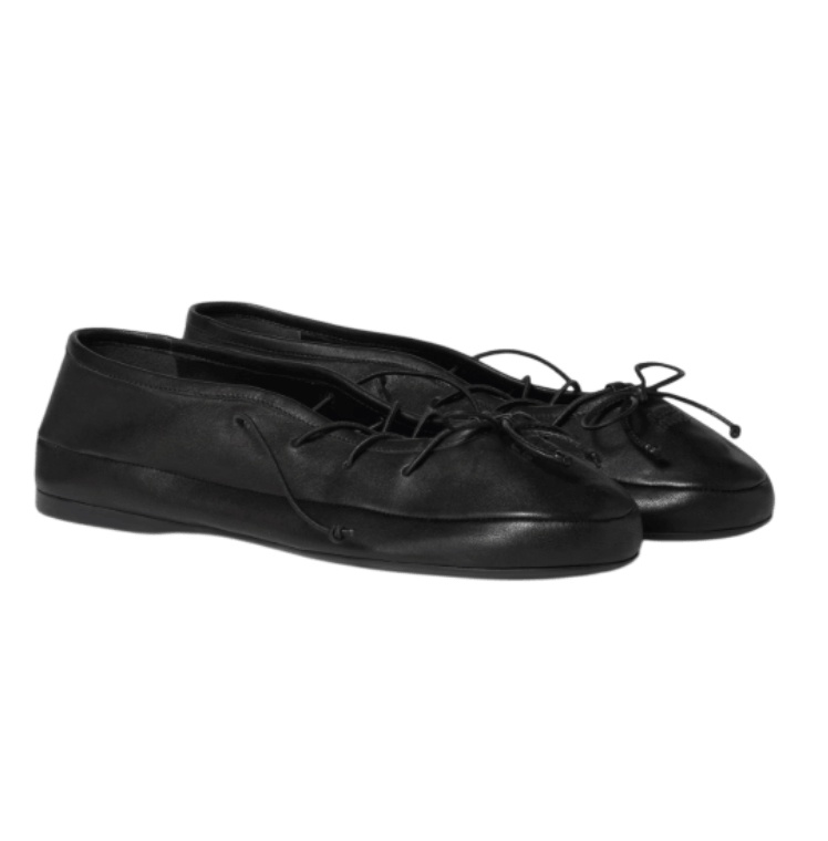 Miu Miu Nappa Ballerinas