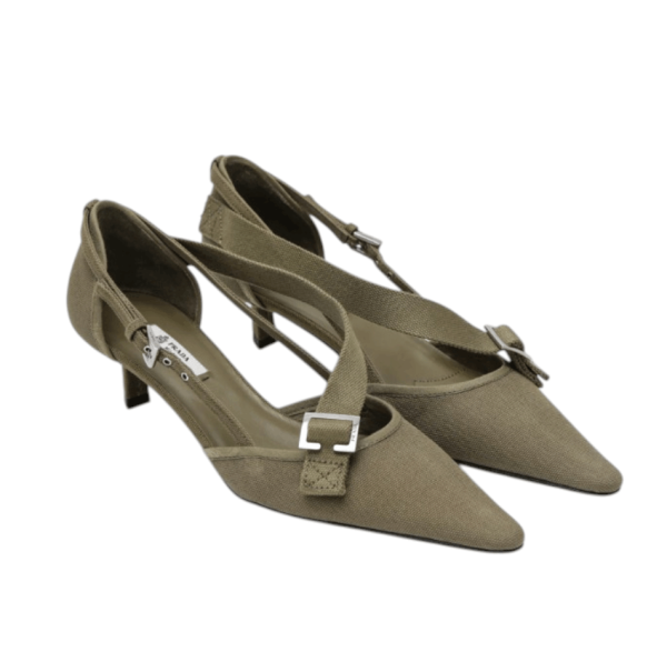 Prada Green Pumps Heels