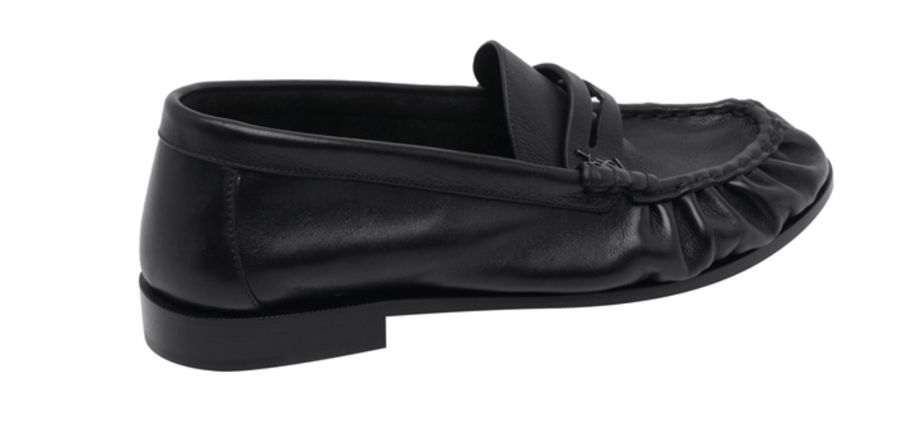 Saint Laurent Men Le Loafer Leather Loafer