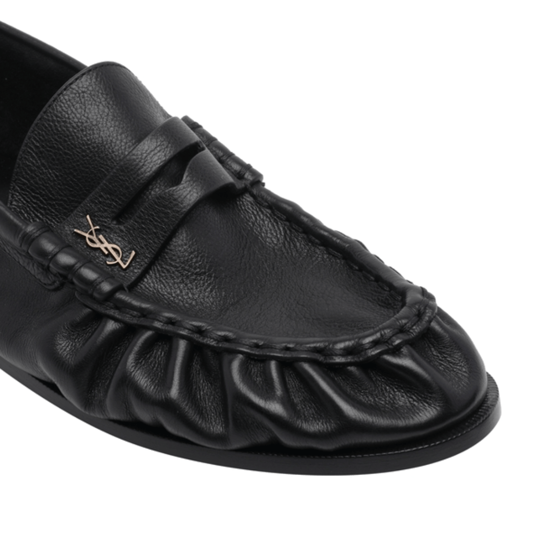Saint Laurent Men Le Loafer Leather Loafer