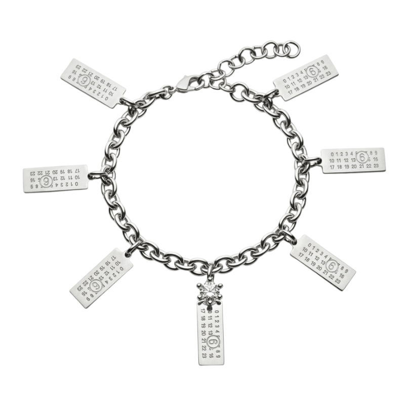 Numeric Charm Bracelet