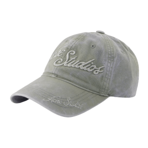 Embroidered logo cap - Fog grey