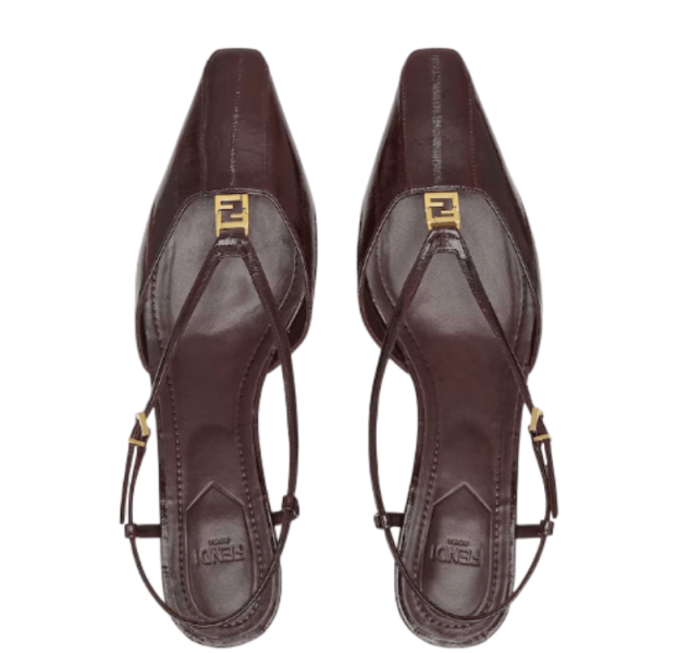 Fendi FFold Fine leathers Brown