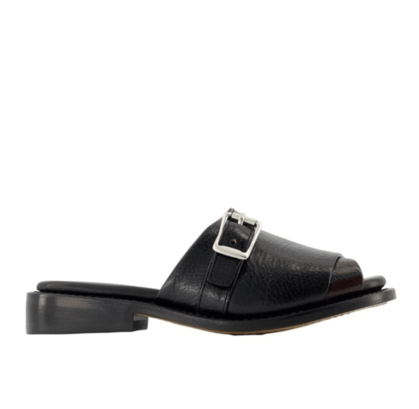 Our Legacy - Ginza Sandal Deep Black Leather