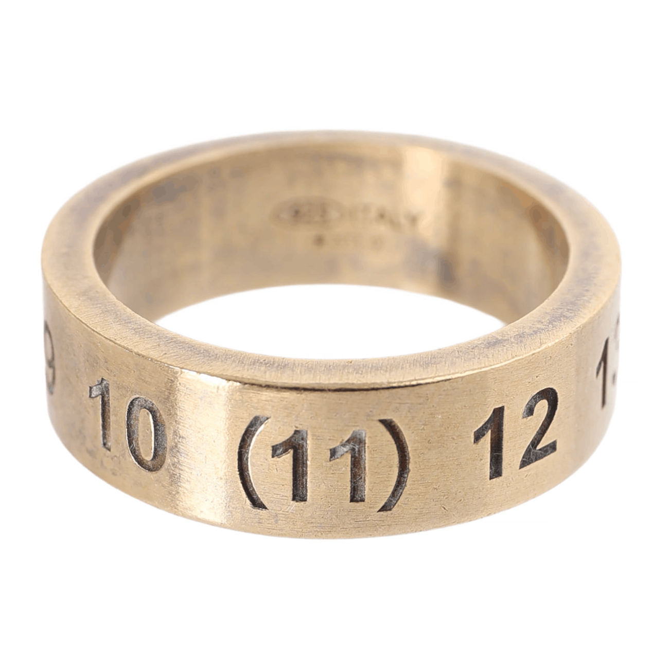 MAISON MARGIELA NUMBERS SILVER RING (950) (CARRYOVER)