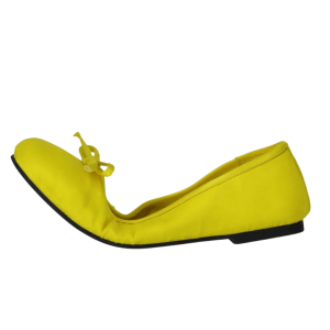 (W) Balenciaga Leopold Ballerina Yellow