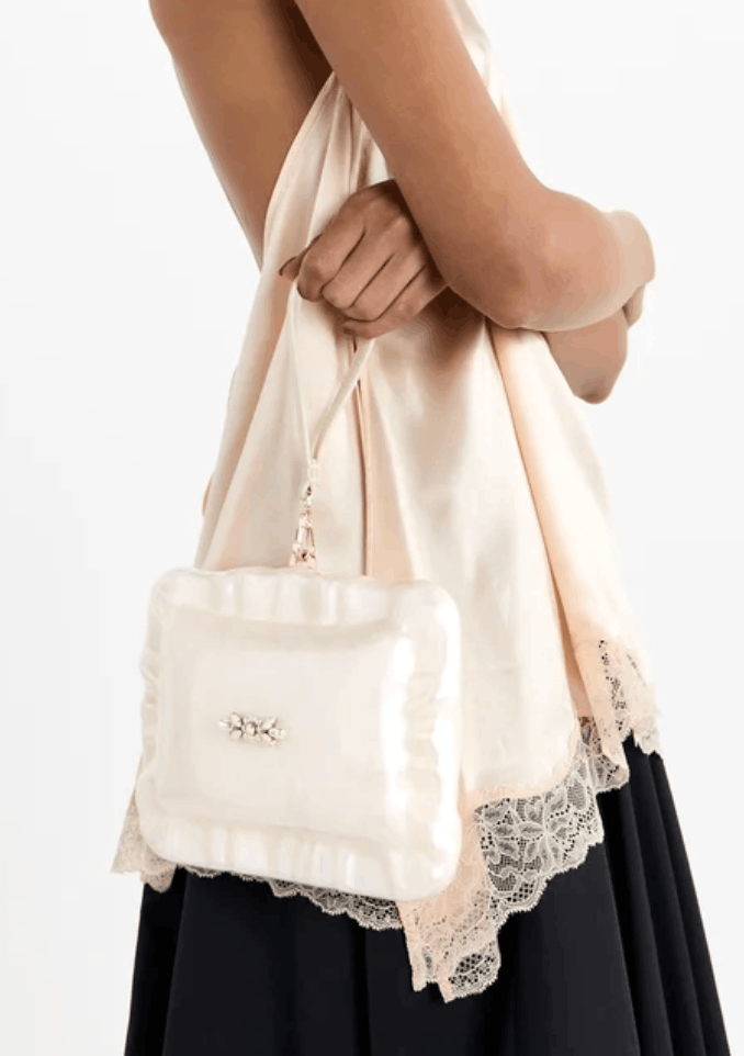 Simone Rocha Pearl pillowcase clutch for Women
