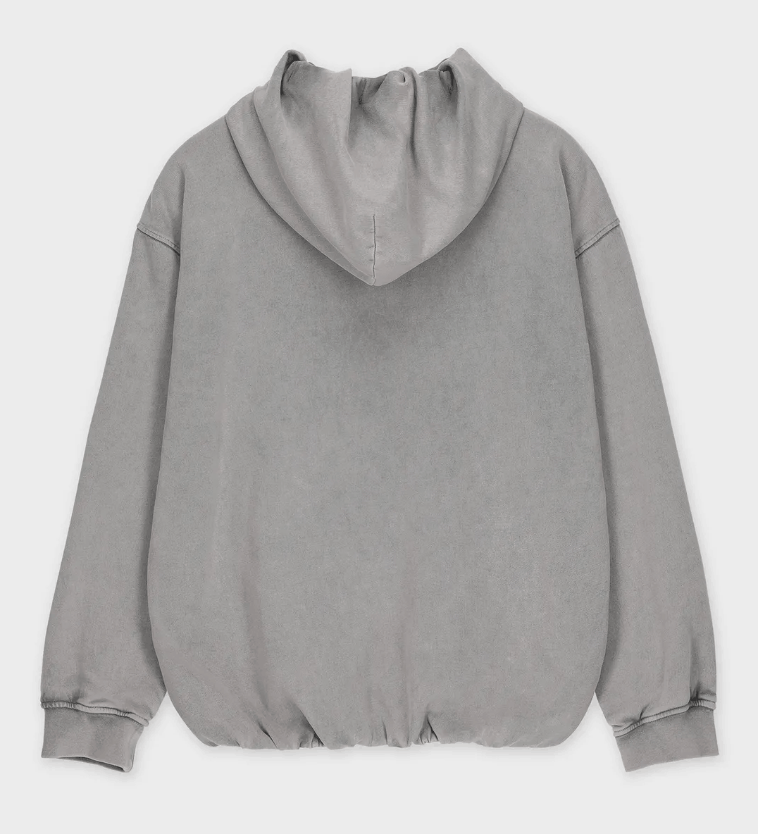 Diesel women grey hoodie with embroidered logo