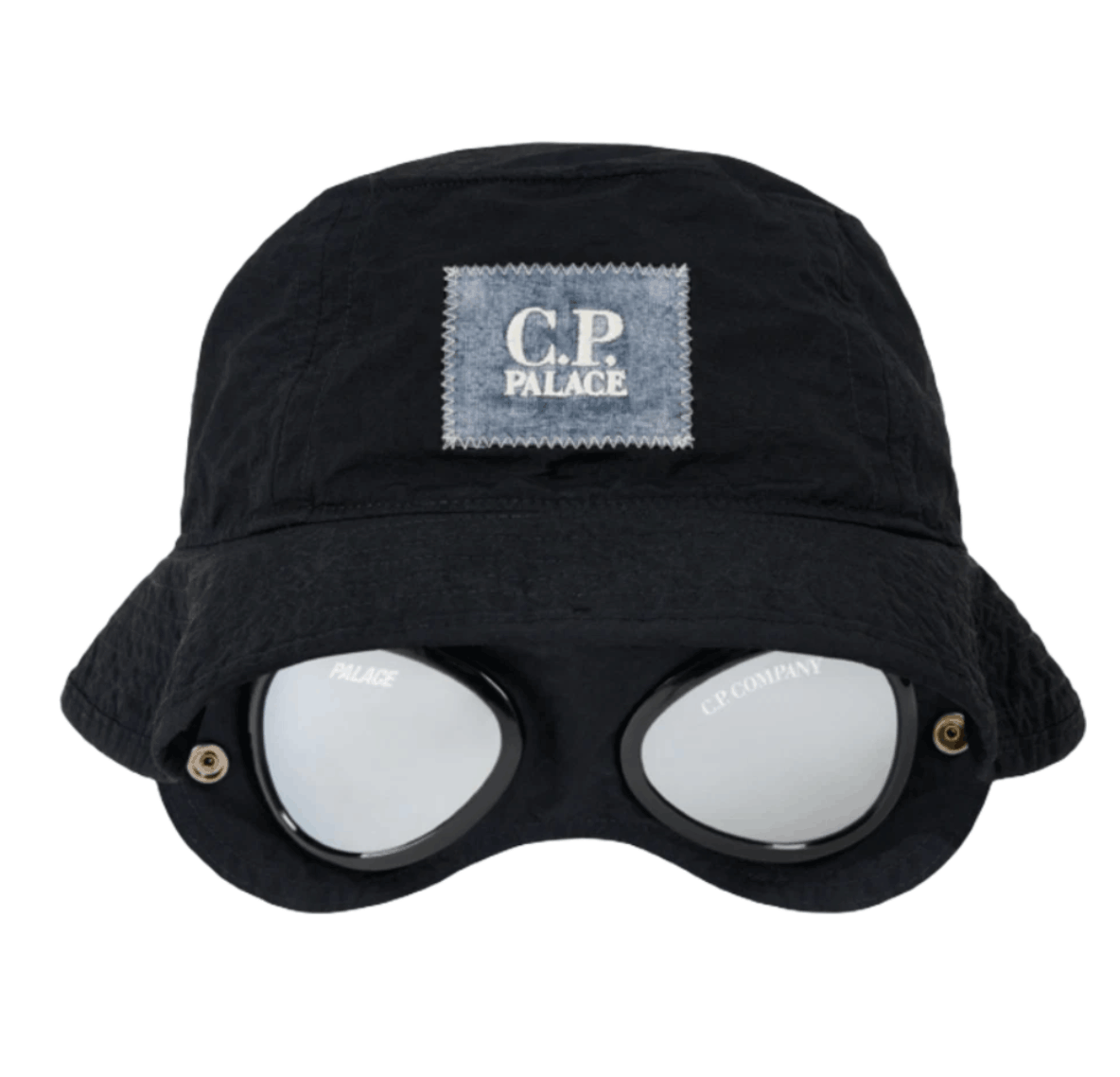 Palace x C.P. Company Goggle Bucket Hat Navy - 25SS